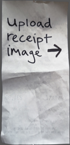 Upload Receipt Image